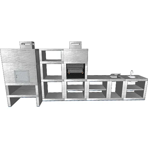 Churrasqueira e Forno CFM87B-2 Churrasqueira e Forno CFM87B