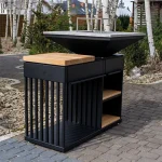 Lareira com Grill Quadrum Horizontal