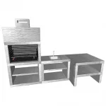 Churrasqueira CM74B com Lava Loiça