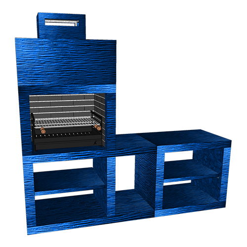 Churrasqueira CM46A com Bancada